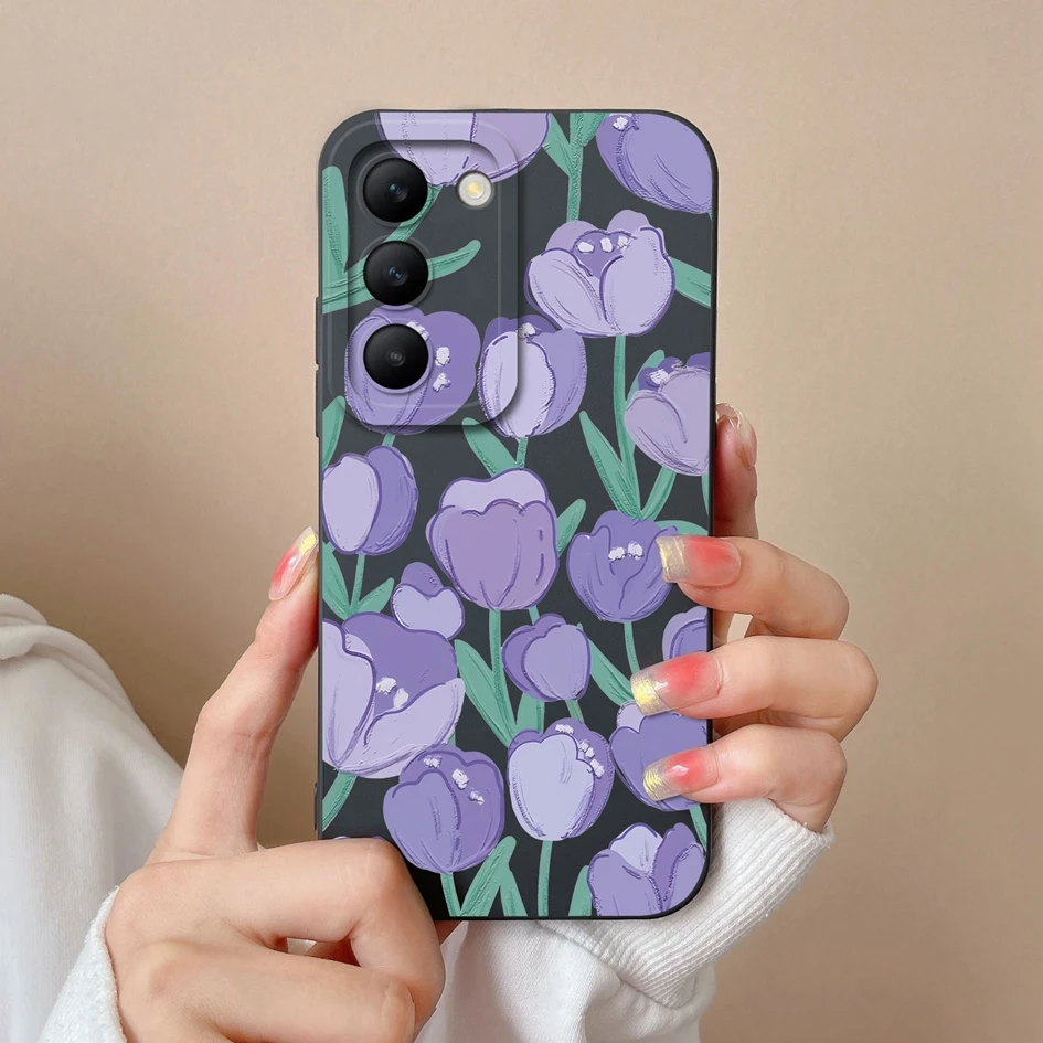 Fashionable Soft Liquid Silicone Phone Case with Camera Protection - Premium Shell Cover