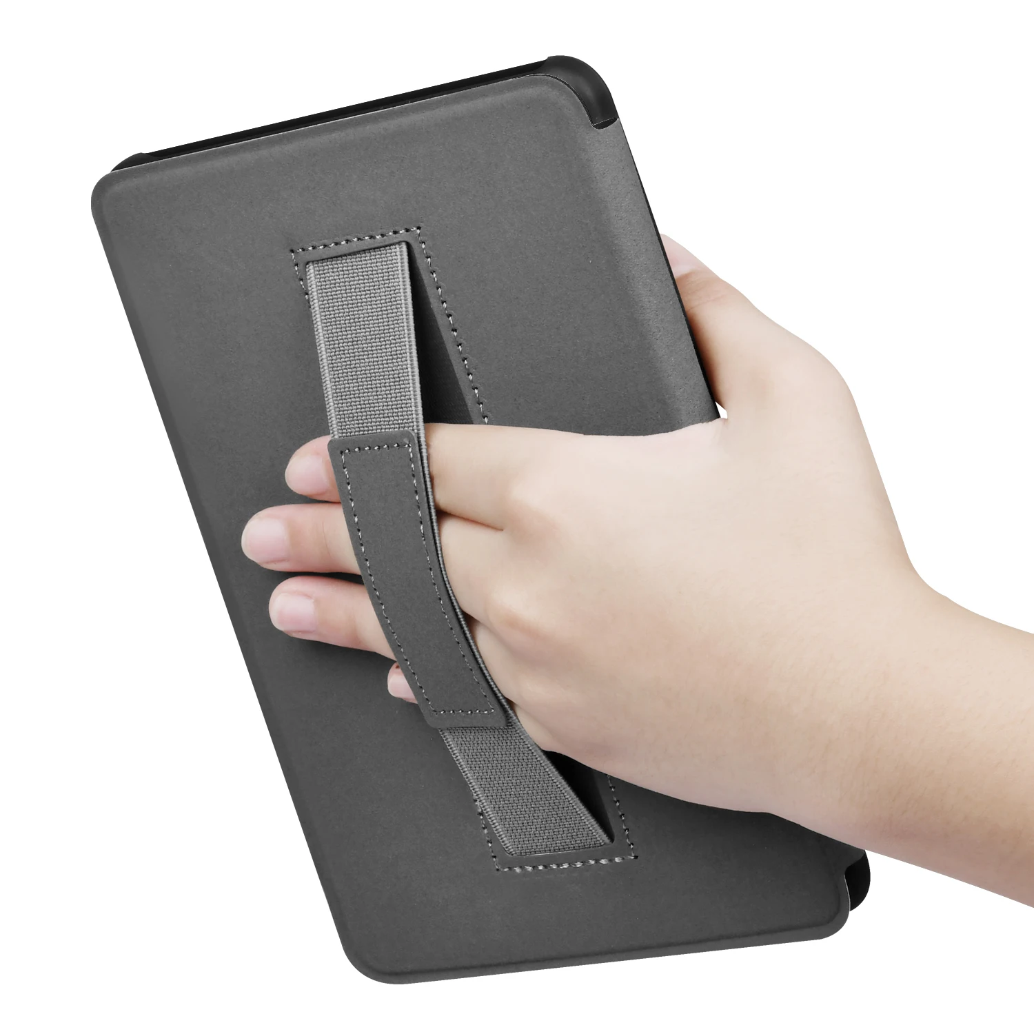 For Kindle 11/10th Smart Case Hand Strap Leather Cover Paperwhite 12/7/6/5th Magnetic Protective Slimshell kindle case ereader case ereader cover