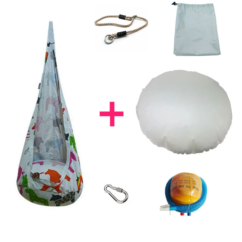 Creative Children Hammock Garden Furniture Swing Chair Indoor Outdoor Hanging Seat Child Swing Seat Patio Portable 