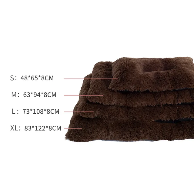 Soft Dog Beds House Soft Long Plush Best Pet Dog Bed for Dogs Basket Pet Products Cushion Cat Bed Cat Mat Animals Sleeping Sofa