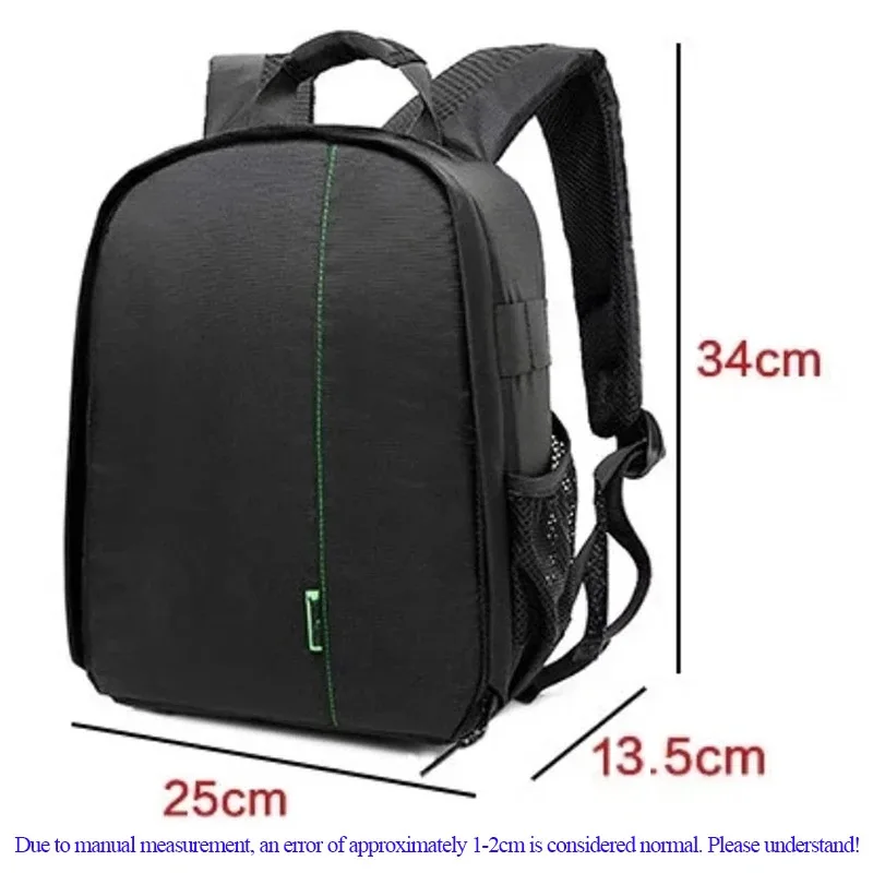 다기능 야외 카메라 배낭 비디오 디지털 숄더 카메라 가방 DSLR 키트용 방수 카메라 사진 가방 케이스