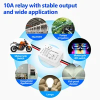 433Mhz Wireless Remote Control Switch DC 6V 12V 24V 30V 36V 10A Mini RF Relay Receiver,50m Transmitter for Pumps Light LED Fan - Image 2