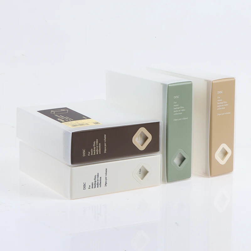 (신제품) 24디스크 CD DVD 정리함 홀더 보관 케이스 하드 앨범 용량 박스 휴대용
