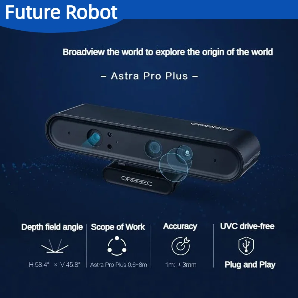 Newest ORBBEC Astra Pro Plus Depth Camera 3D Vision Development