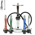 Aluminum Hookah Set with Silicone Hose and Metal Tray Bongs in Australian