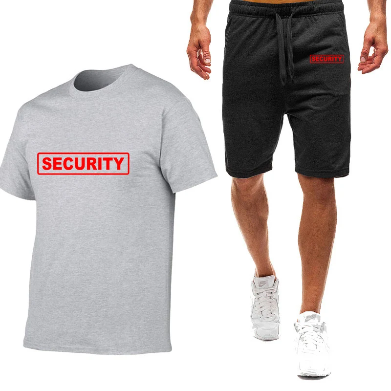 Mens Summer Short Sleeved T Shirt Casual Shorts Set