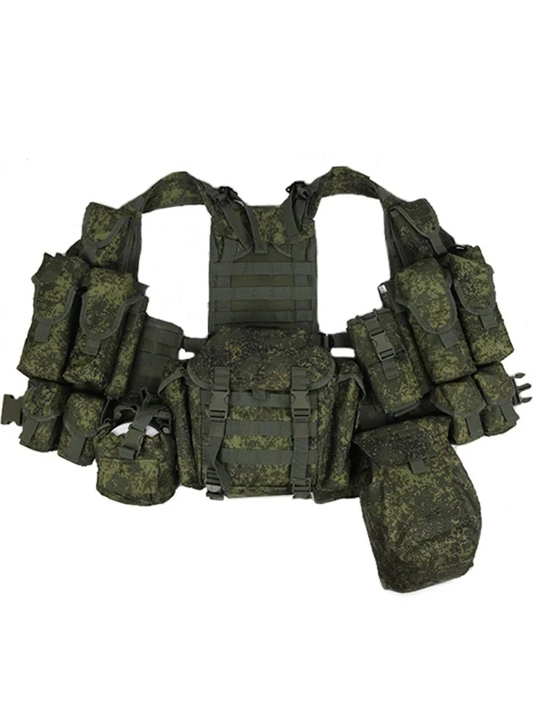 バッグ付きの戦術的な迷彩ベスト,さまざまなツールバッグ,屋外スポーツ