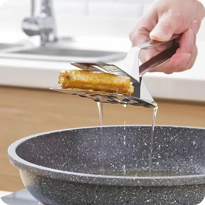 1PC Steak Fry Fish Clips Frying Spatula Home Kitchen Spatula Barbecue Clip Bread Clip Kitchen Tools