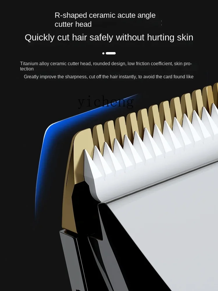 Tqh Hair Clipper Electric Clipper Men's Self-Cutting Shaving Household Electrical Hair Cutter for Hair Salon 3