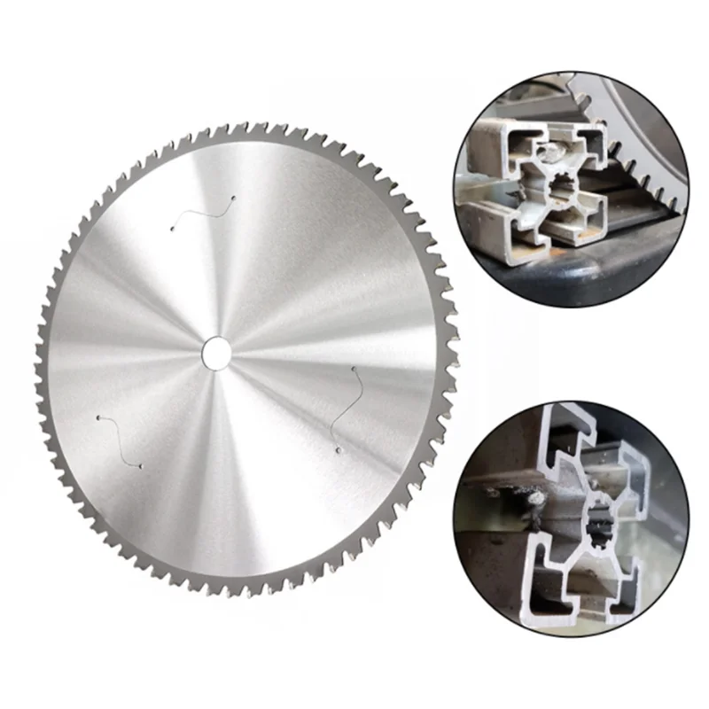 1pc Metal Cutting Blade Disc 136/165/180/230/305/355mm Carbide Circular Saw Blade 30T-80T For Steel Circular Metal Cutting Blade