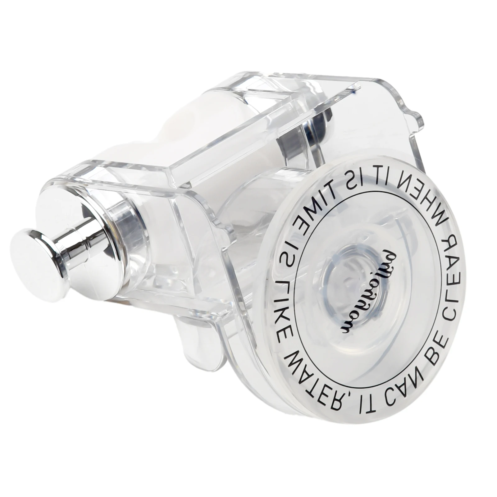 

Holder Mount Shower Head Holder Bathroom Items 3.3*2.6*2.5in ABS+PET Adjustment Beige Clear Gay