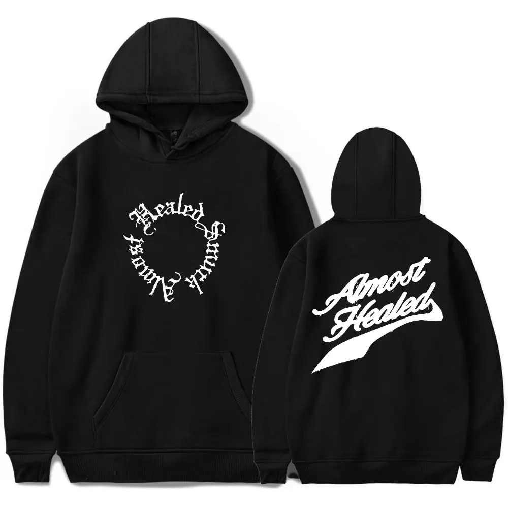 thumbnail image 1 of Sudadera con capucha de Lil Durk Almost Healed Album Merch Print Unisex Moda Divertida Casual Estilo HipHop Sudaderas, 1 of 4