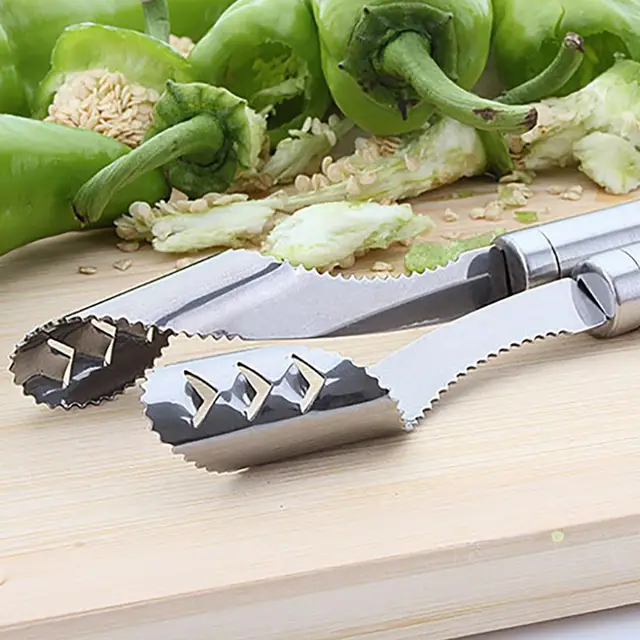 Sült Chili Állvány Multifunkcionális Bors Corer Szerszám Paprika Csirke Lábak Bbq Grill - Image 5