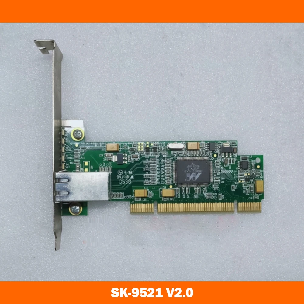 PCI NIC Gigabit Ethernet Networ For SysKonnect SK 9521 V2 0