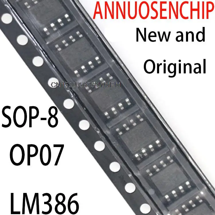 2500Pcs/Reel Nuovo E Originale Lm393Dr Lm258Dr Lm358Dr Sop-8 Ic Lm393 Lm258 Lm358 Ne555 Ne5532 Tl082 Mc34063 Jrc4558 Op07 Lm386