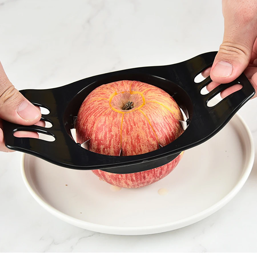 1PC stainless steel fruit slicing and cutting quick corer Home kitchen outdoor camping multi-functional ultra-sharp corer Kitchen