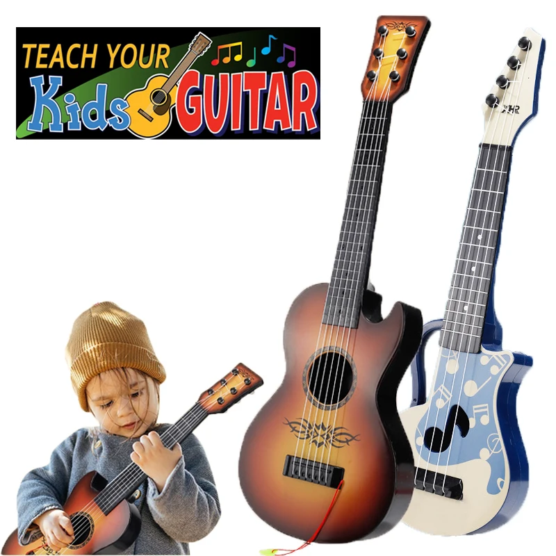 

New Mini Guitar 4 Strings Classical Ukulele Guitar Toy Musical Instruments For Kids Beginners Early Education Toys For Kids Gift