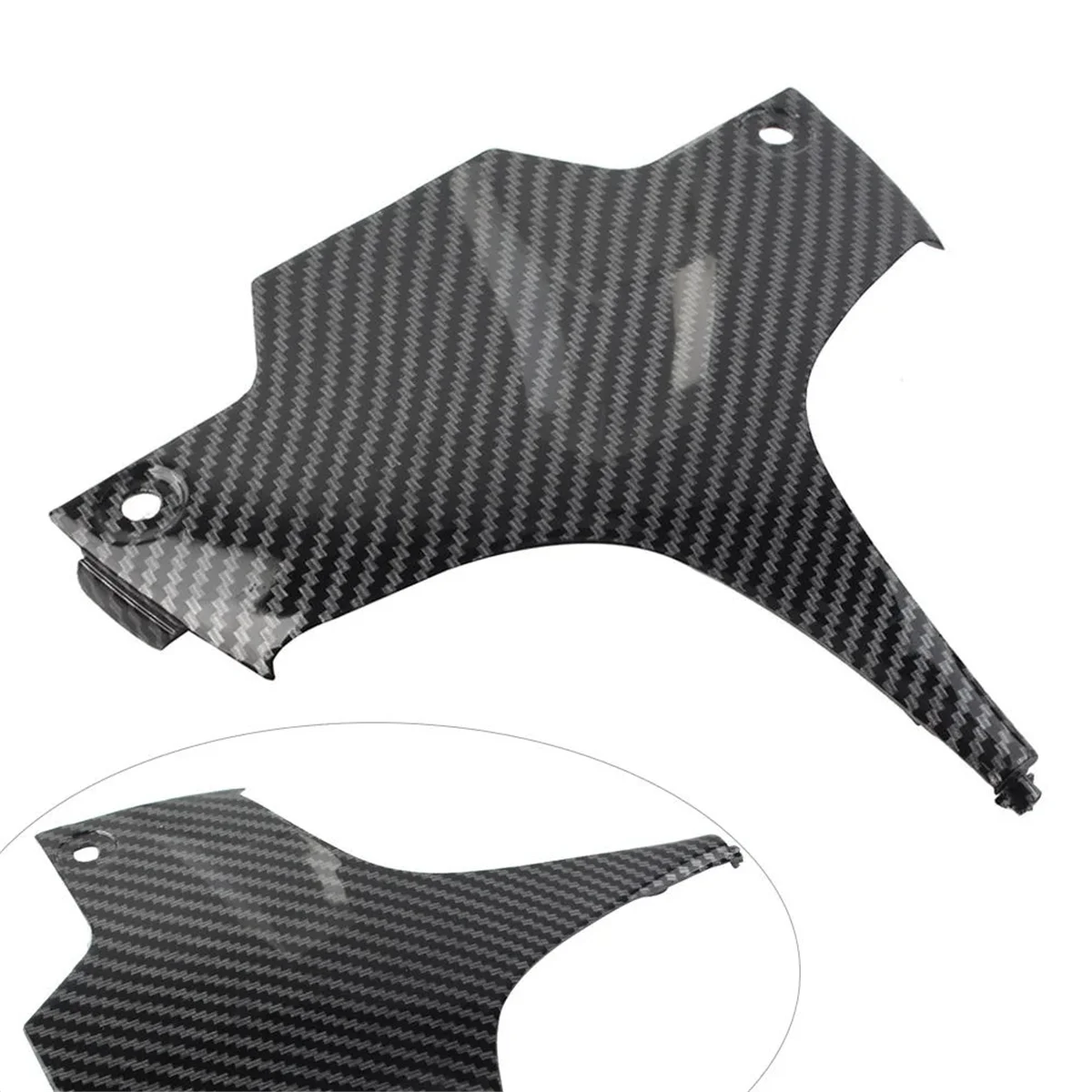 오토바이 후방 센터 테일 페어링 탄소 섬유 룩, 스즈키 GSX-R 600 750 GSXR600 GSXR750 2008 2009 2010 K8