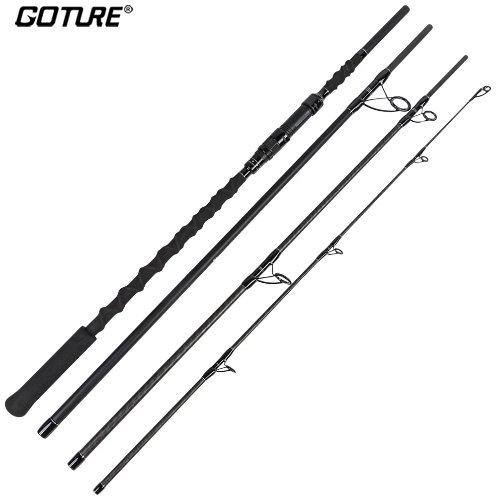 goture-bravel-4-secoes-haste-de-surf-9ft-10ft-11ft-12ft-fibra-carbono-surf-vara-de-pesca-para-o-mar-baixo-truta-fundicao-pesca-viagens-vara