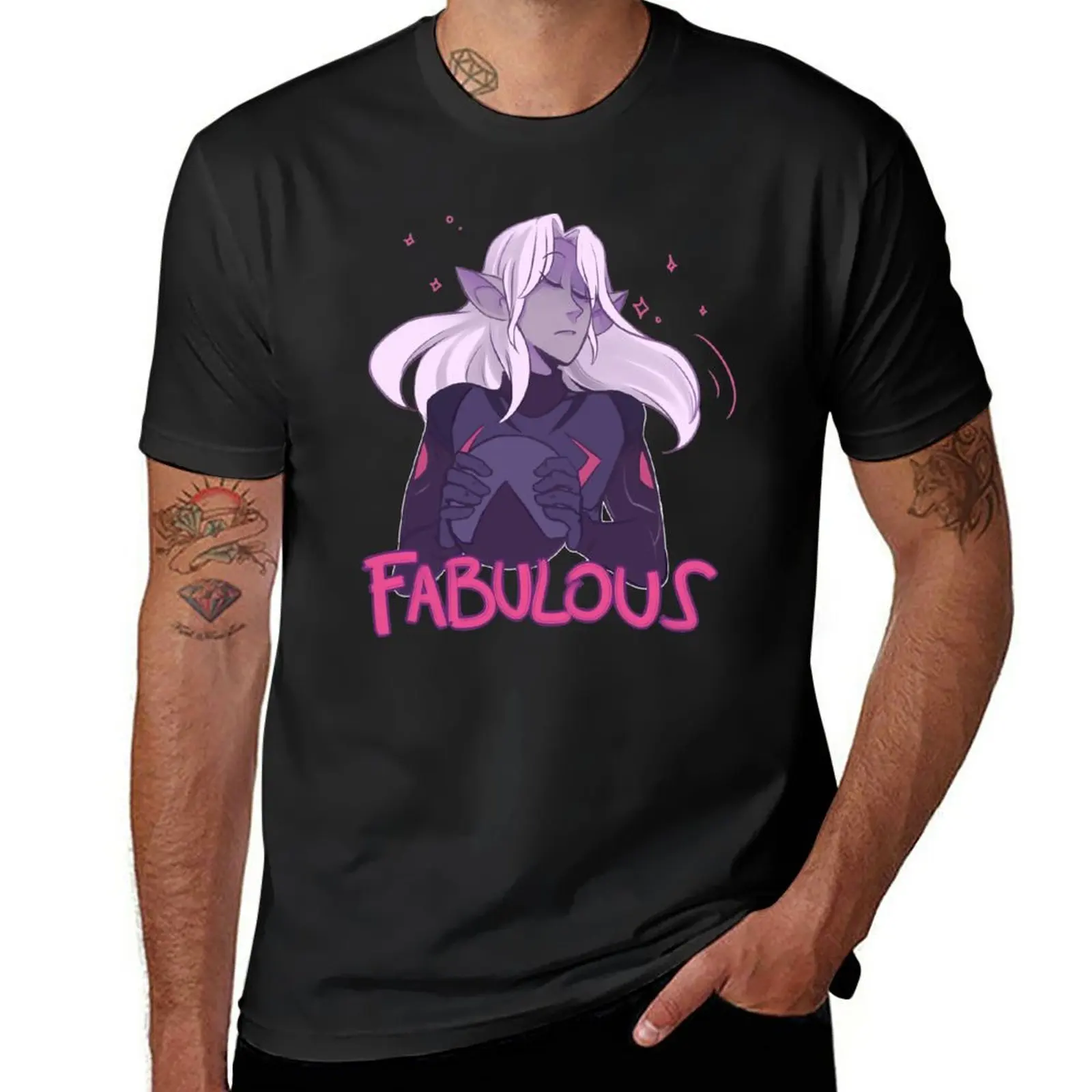 

New Fabulous T-Shirt summer clothes summer top cute clothes mens graphic t-shirts anime
