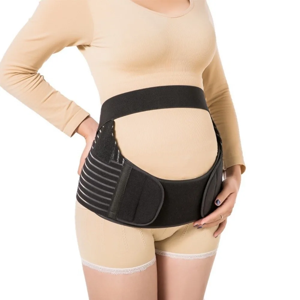 Adjustable Pregnant Women Belts Breathable Elastic Maternity Belly Band Comfortable Detachable Abdominal Support Brace