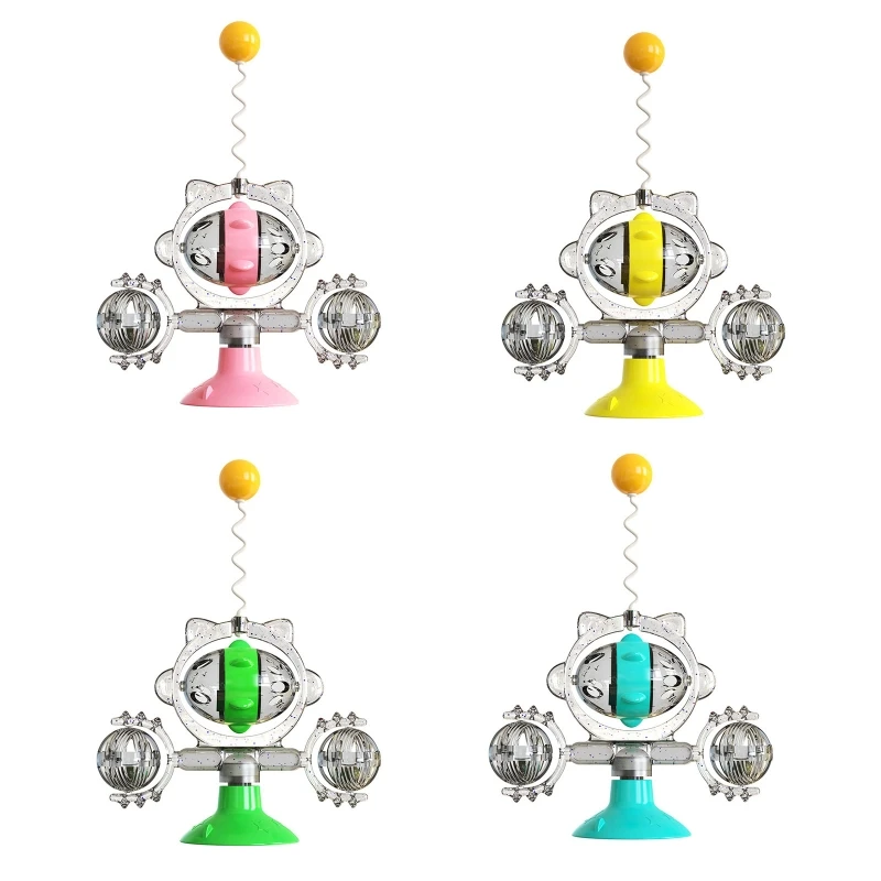 

Slow Feeder Treat Ball Toys for Pet Kitty Increases IQ Gift for Cute Kitty Owner Relieve Stress Cats Balls Toys Durable