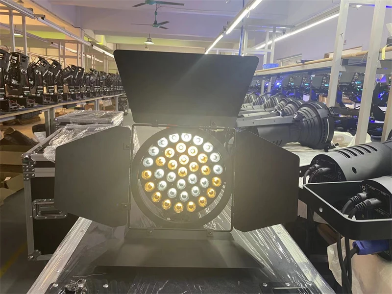 2 pieces 31x10W warm white LED stage par car show exhibition lighting