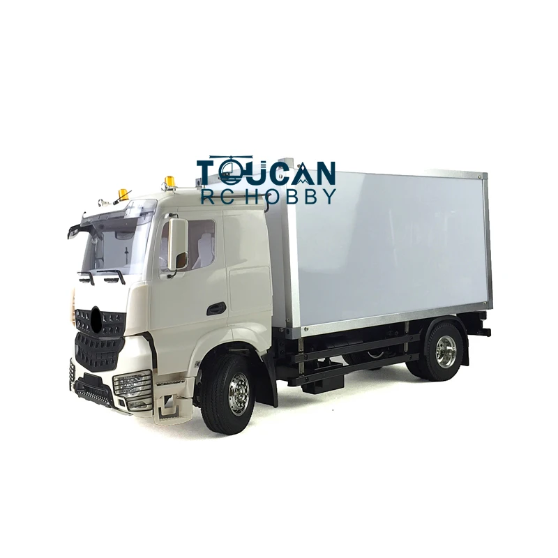 Toys 1/14 RC 2Axles Tractor Truck KIT Container DIY Trucks Model W/Motor TOUCAN Vehicle Cars TH01070 6