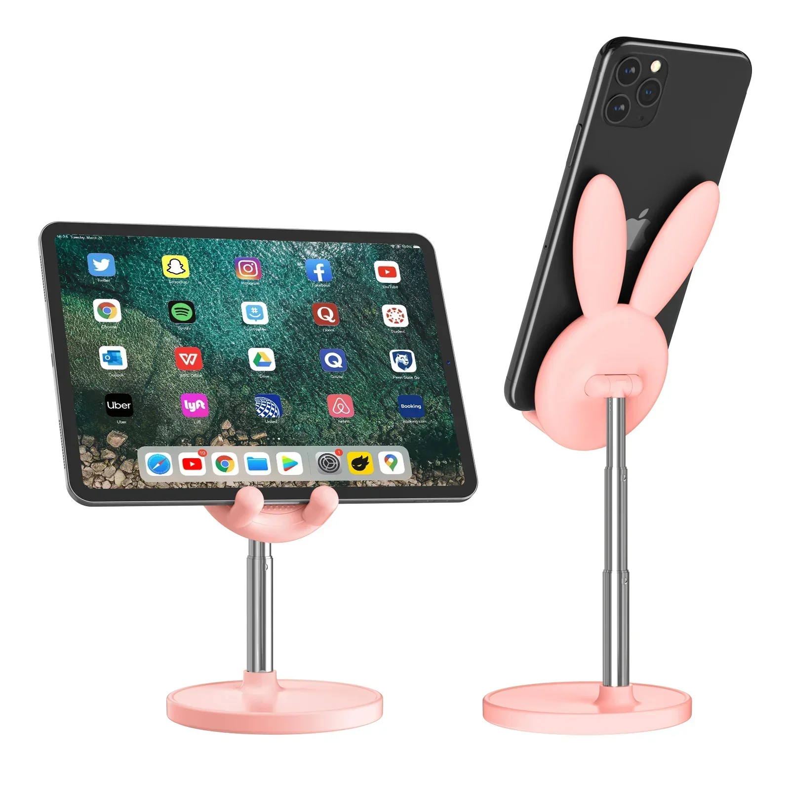 

Eary Cute Bunny Phone Holder Cell Phone Stand for IPhone 13 12 Pro Max Xiaomi Tablet IPad Holder Lovely Desktop Stand