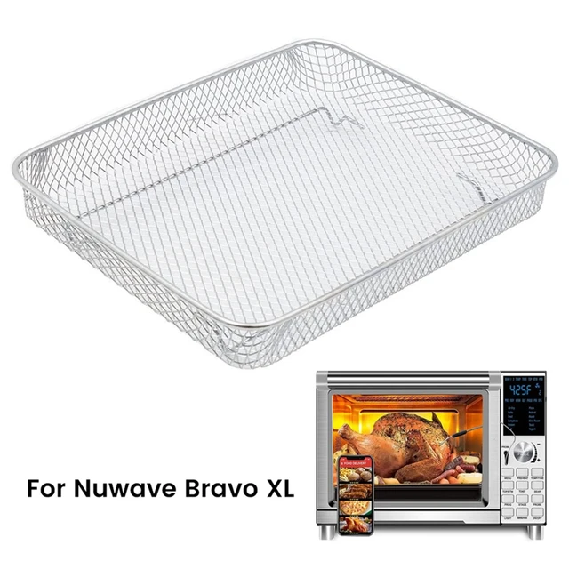 NuWave Bravo XL Air Fryer Stainless Steel Toaster Oven - Silver