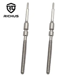 Stainless Steel Watch Stem for Automatic Movement Crown (2 Pieces)