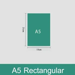 Eco - Friendly Printmaking & Engraving Board - Green Plastic, Various Shapes & Sizes (A5 - Rectangular)
