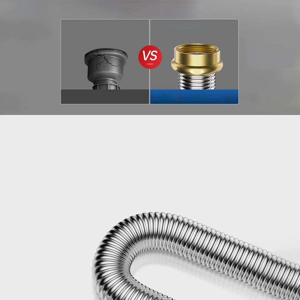 Рисунок 5 - Гибкий шланг из нержавеющей стали для ванной комнаты