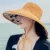 Women's Sun Hat - Summer Spring Floppy Beach Travel Fisherman Cap Ladies UV Protection Plaid Reversible Wide Brim Panama Hat 9