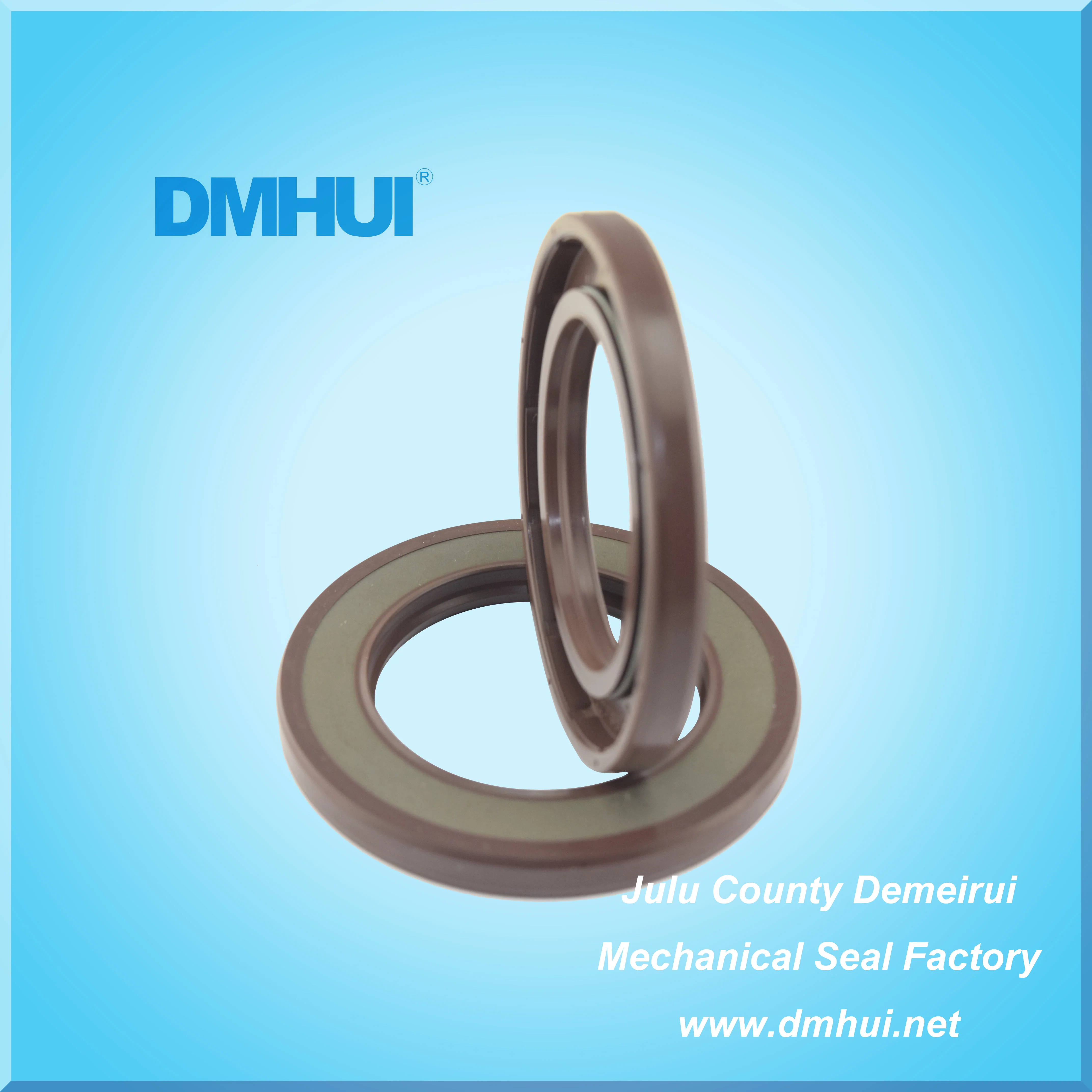 DMHUI 브랜드 유압 펌프 샤프트 오일 도장 브라운 고무, BAFSL1SF 유형 50*65*7, 펌프 및 모터 ISO 9001:2008 및 TS16949