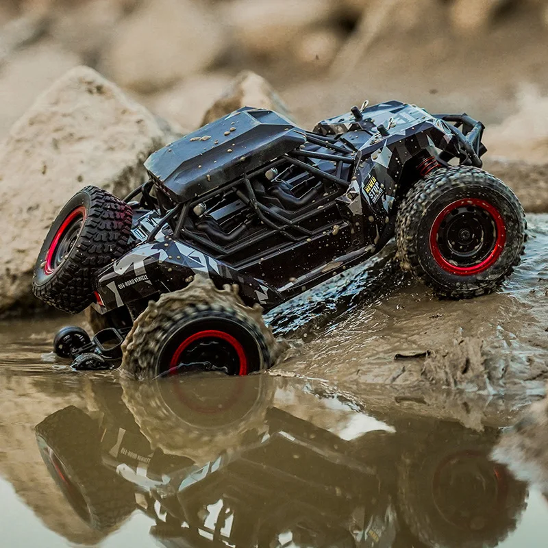 Scy16106 1:16 Rc Car Off Road Professional 2.4g High Speed Remote Control Car With Led Children Boy Toy Christmas Birthday Gifts 5