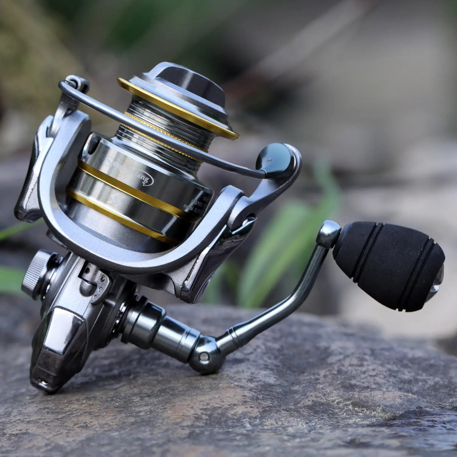 Sougayilang Spinning Fishing Reel 1000-6000 5.5:1 High Speed Gear Ratio Metal Spool Carp Bass spinning fishing reels
