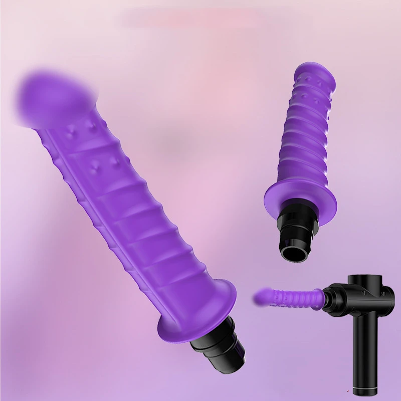 Massage Gun Accesories Sex Head Silicone Heads For Fascia Massage gun Percussion Vibrators for Female Man massage gun massage gun bracket