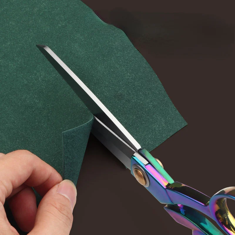 1pcs Professional Sewing Scissors Titanium Stainless Steel Blades Clippers Embroidery Craft Tailor Scissor Dressmaker Shear 3