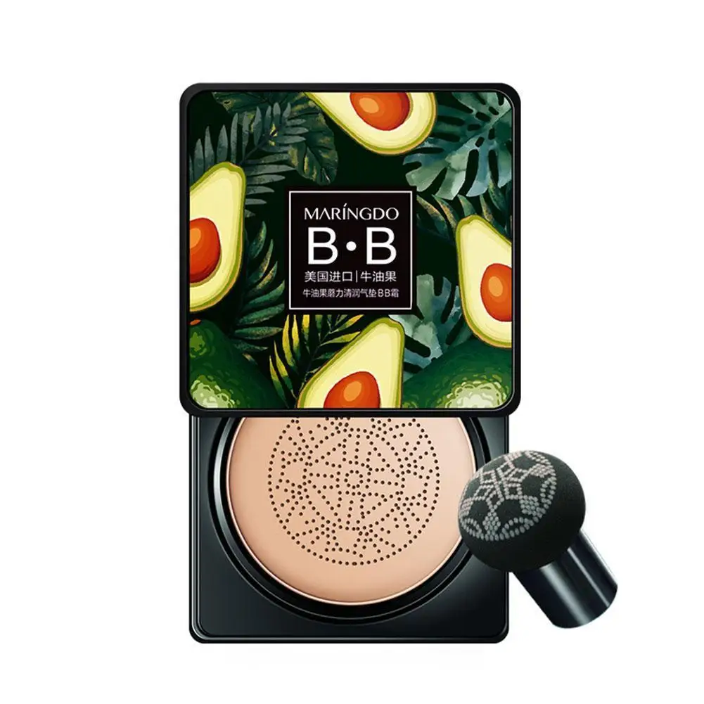 

1PCS Nude Makeup BB Air Cushion 20g Mushroom Head Puff Oil-control Moisturizer Makeup Segregation Frost