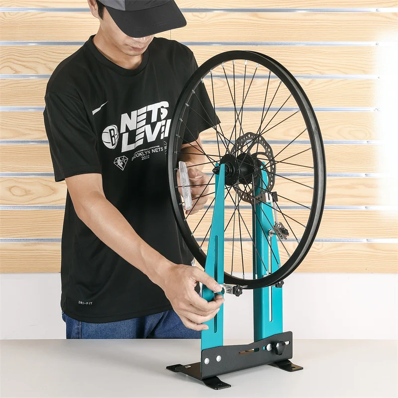 Pro Wheel Truing Stand Ruota Di Bicicletta Truning Cerchi Supporto Di Correzione Mtb Road Bike Strumento Di Riparazione Del Supporto Di Calibrazione D