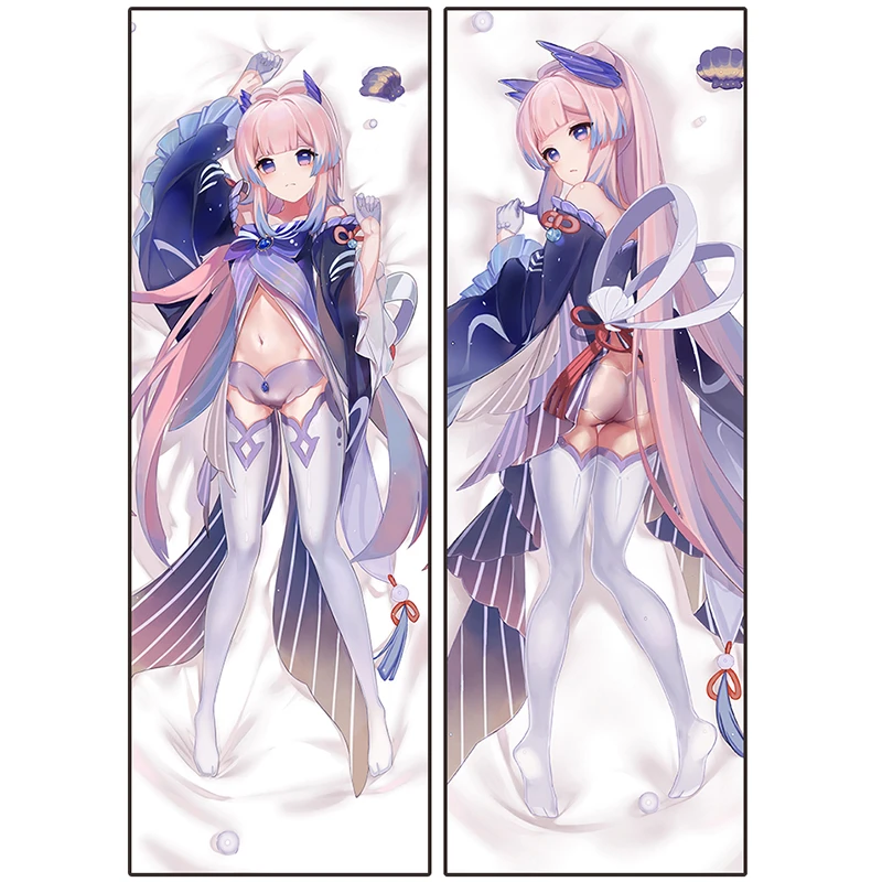 

180cm Dakimakura Cover Genshin Impact Sangonomiya Kokomi 2-Side Printed Pillowcase Hugging Body Bedding Cushion Pillow Cases