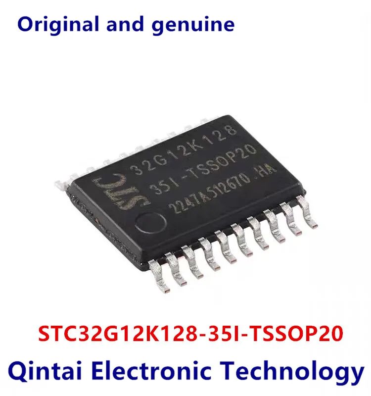 

STC32G12K128-35I-TSSOP20 STC32G12K128 STC 32G12K128-35I-TSSOP20 32G12K128 32-bit 8051 Core Microcontroller Chip IC