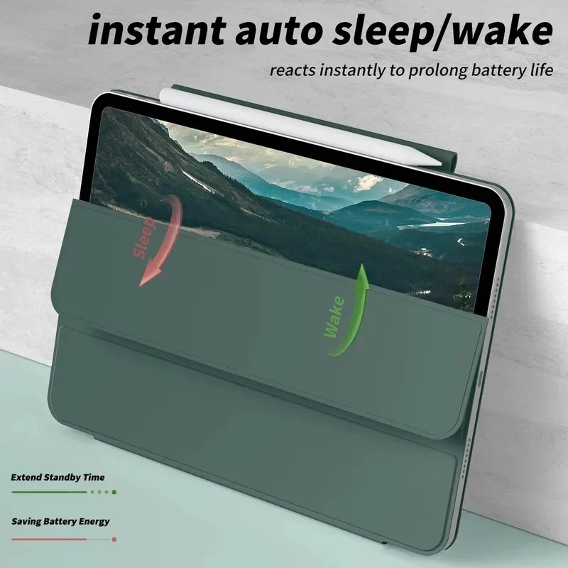 Magnetic Detachable iPad Cover - Premium Protection