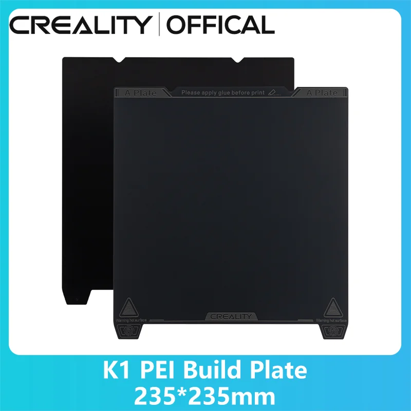 Creality Official K1 PEI Flex Plate Spring Steel Sheet Base 235MM For Ender3 Ender5