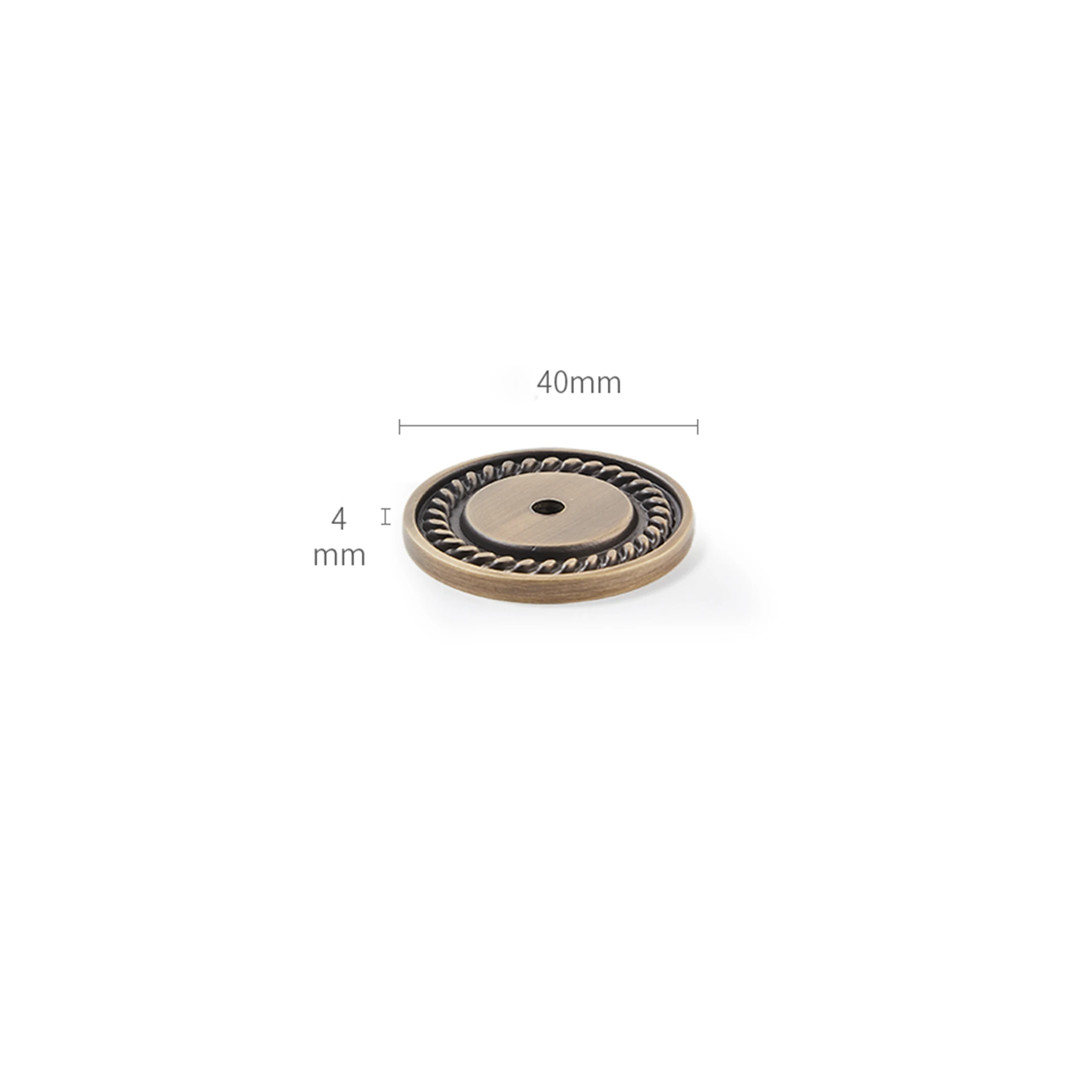 Round Backplate