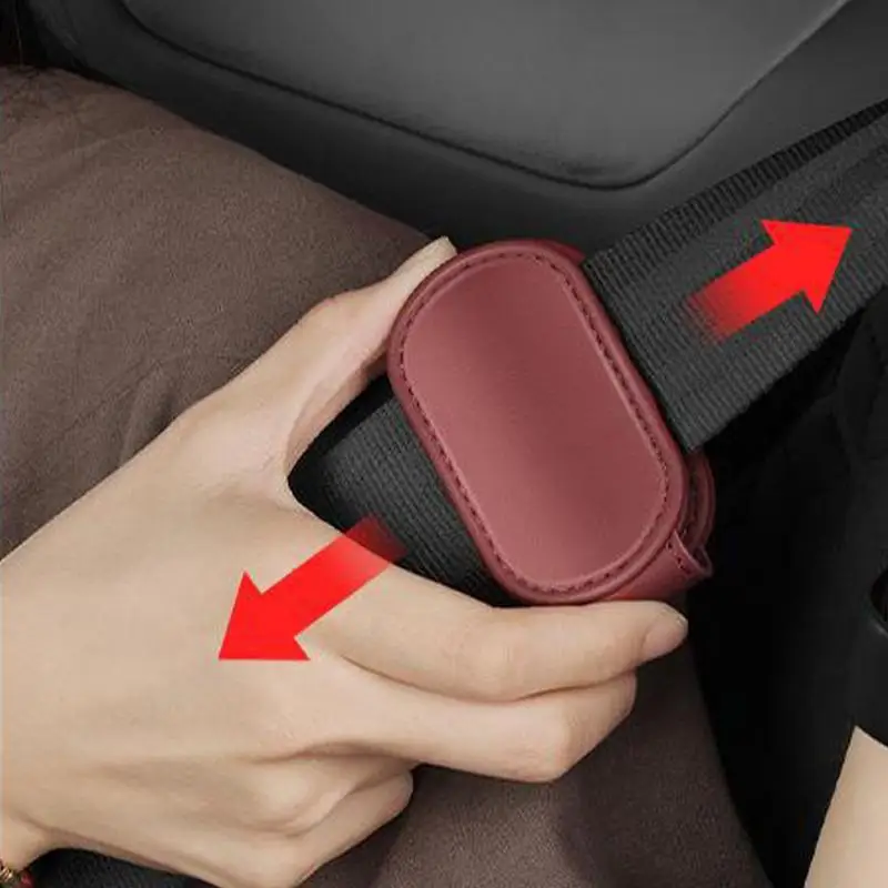 Car Seat Belt Positioner Universal Car Seat Belt Shoulder Neck Strap Positioner Adjuster magnetic clip fastening and removing seat belt positioner