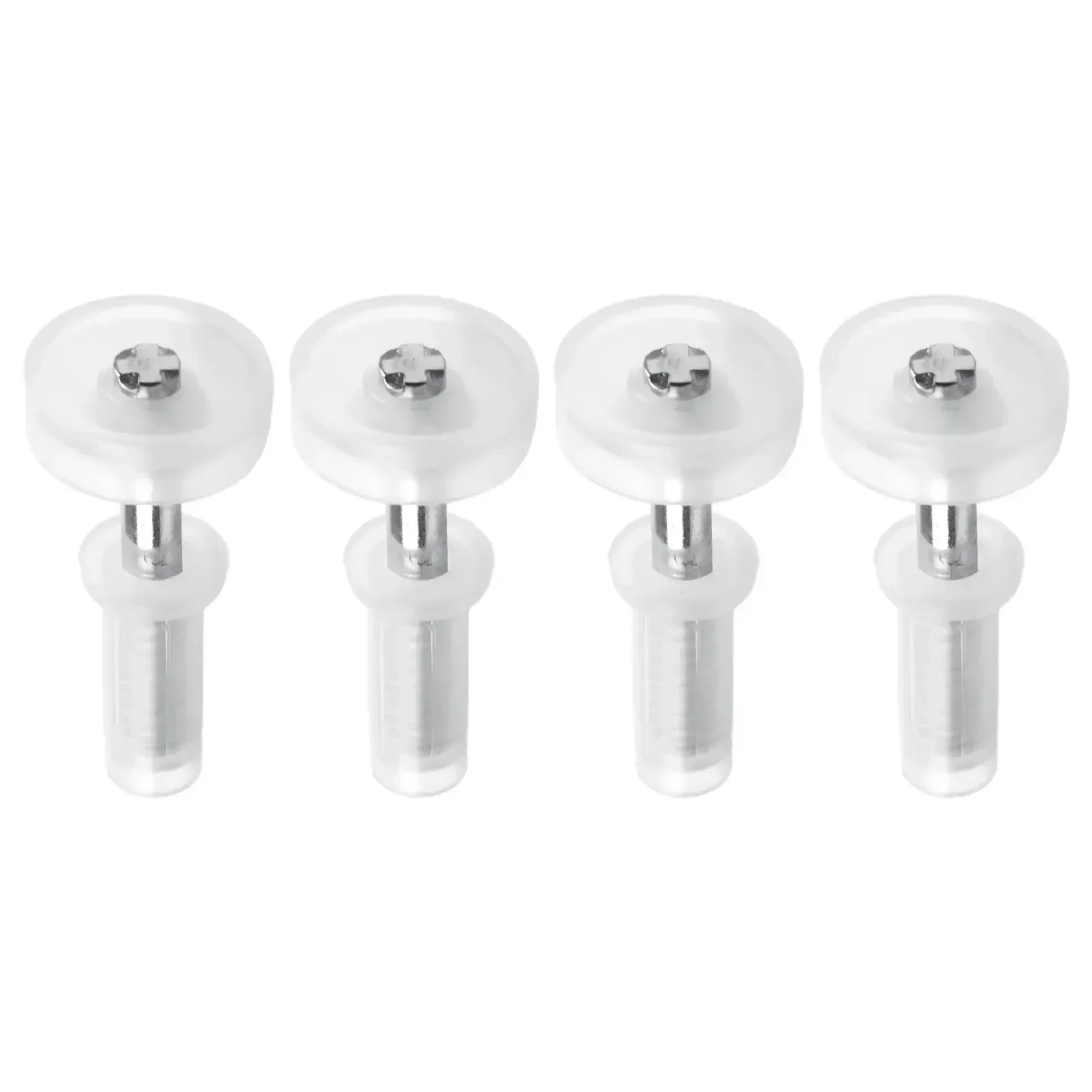 4PCS Bi-fold Door Top Guide Wheels Plastic For Closets Pantries Cabinet Door Hardware Repair Parts Top Pivot Hinge