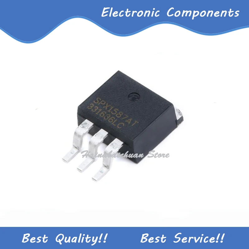 

10 Pcs/Lot SPX1587AT-L-3-3/TR TO-263 New and Original In Stock