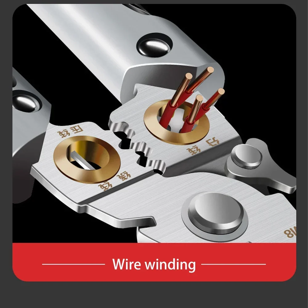 Multi Functional Wire Stripper Scissors Tool Set